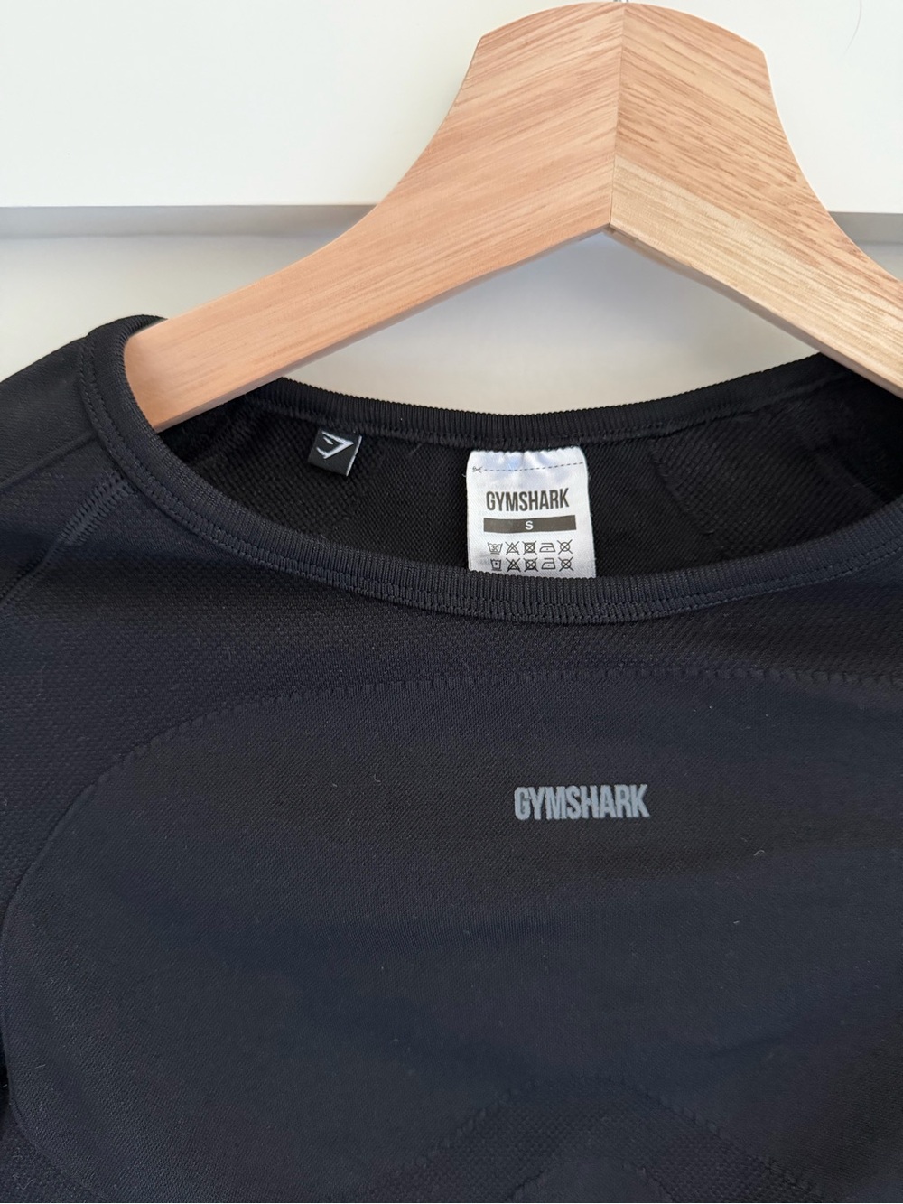 Gymshark Black Seamless Performance Tee